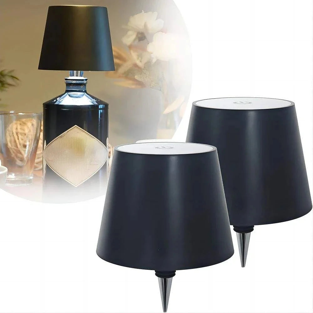 Luz Táctil de 3 Colores con Brillo Regulable para Escritorio, Bar o Decoración con Botellas de Vino