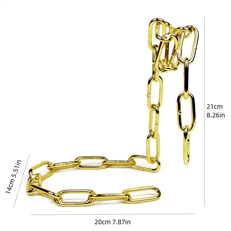 Soporte de Botella de Vino en Forma de Cuerda Mágica – Diseño Serpenteante Suspendido para Decoración del Hogar