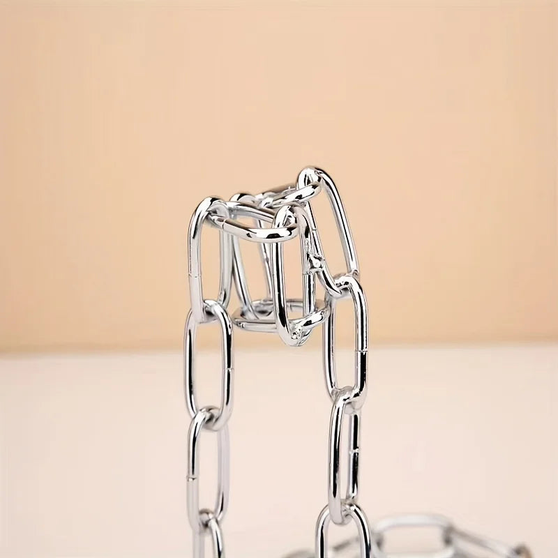 Soporte de Botella de Vino en Forma de Cuerda Mágica – Diseño Serpenteante Suspendido para Decoración del Hogar